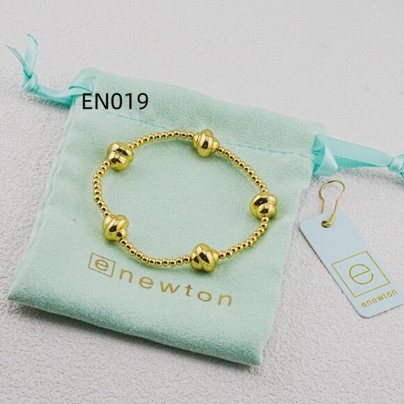 Enewton Gold Spiral Bead Bracelet - Picture 3 of 4